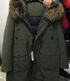 市场上装-中长外套-（实拍）时尚男装中长外套