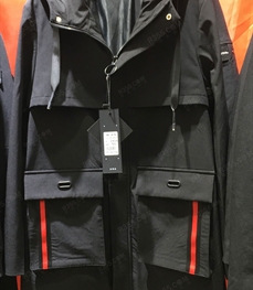 市场上装-中长外套-（实拍）时尚男装中长外套