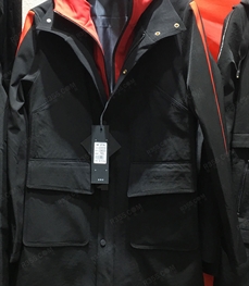 市场上装-中长外套-（实拍）时尚男装中长外套