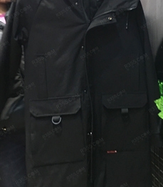 市场上装-中长外套-（实拍）时尚男装中长外套