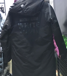 市场上装-中长外套-（实拍）时尚男装中长外套