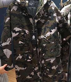 市场上装-中长外套-（实拍）时尚男装中长外套