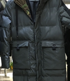 市场上装-棉衣/羽绒服-（实拍）时尚男装棉服