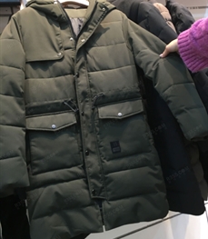 市场上装-棉衣/羽绒服-（实拍）时尚男装棉服