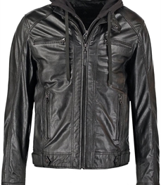 市场上装-皮衣-时尚男装皮衣