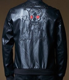 市场上装-皮衣-时尚男装皮衣