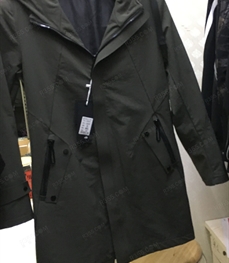 市场上装-中长外套-（实拍）时尚男装中长外套