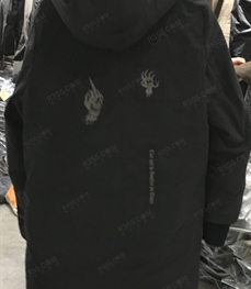 市场上装-中长外套-（实拍）时尚男装中长外套