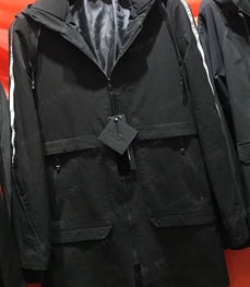 市场上装-中长外套-（实拍）时尚男装中长外套