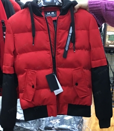 市场上装-棉衣/羽绒服-（实拍）时尚男装棉服