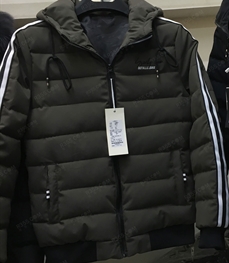 市场上装-棉衣/羽绒服-（实拍）时尚男装棉服