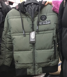 市场上装-棉衣/羽绒服-（实拍）时尚男装棉服
