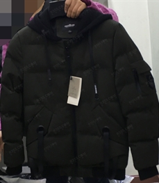 市场上装-棉衣/羽绒服-（实拍）时尚男装棉服