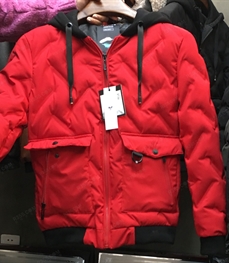 市场上装-棉衣/羽绒服-（实拍）时尚男装棉服