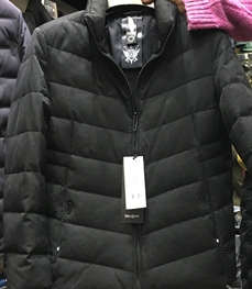 市场上装-棉衣/羽绒服-（实拍）时尚商务棉服
