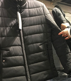 市场上装-棉衣/羽绒服-（实拍）时尚商务棉服