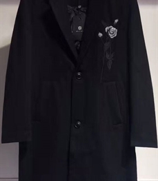 市场上装-中长外套-时尚男装中长外套