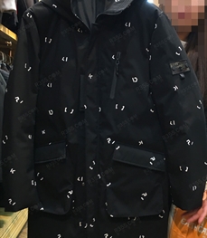 市场上装-中长外套-（实拍）时尚男装中长外套