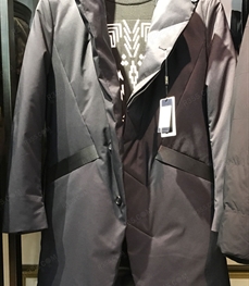 市场上装-中长外套-（实拍）时尚男装中长外套