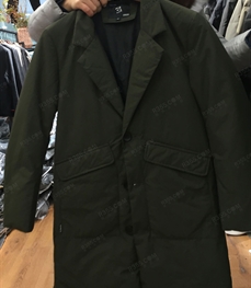 市场上装-中长外套-（实拍）时尚男装中长外套