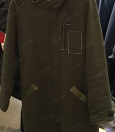 市场上装-中长外套-（实拍）时尚男装中长外套