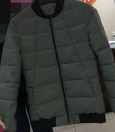 市场上装-棉衣/羽绒服-（实拍）时尚男装棉服