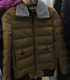 市场上装-棉衣/羽绒服-（实拍）时尚男装棉服