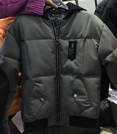 市场上装-棉衣/羽绒服-（实拍）时尚男装棉服