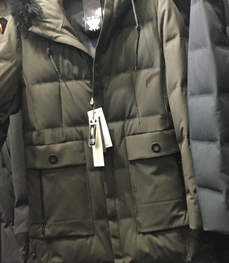 市场上装-棉衣/羽绒服-（实拍）时尚商务棉服