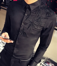 市场上装-衬衫-时尚男装衬衫