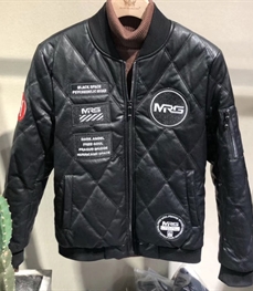 市场上装-皮衣-时尚男装皮衣