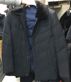 市场上装-棉衣/羽绒服-（实拍）时尚商务棉服