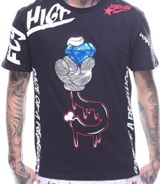 市场上装-T恤-时尚男装t恤