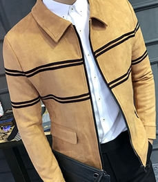 市场上装-皮衣-时尚男装皮衣