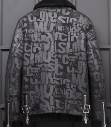 市场上装-皮衣-时尚男装皮衣