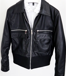 市场上装-皮衣-时尚男装皮衣