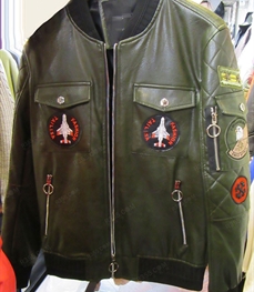 市场上装-皮衣-（实拍）时尚男装皮衣