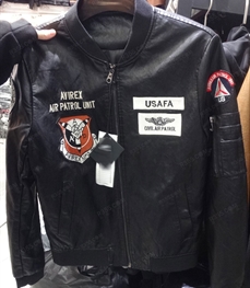 市场上装-皮衣-（实拍）时尚男装皮衣