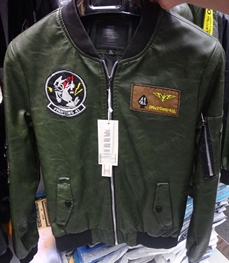 市场上装-皮衣-（实拍）时尚男装皮衣