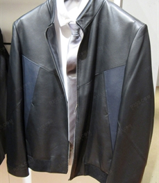 市场上装-皮衣-（实拍）时尚商务皮衣