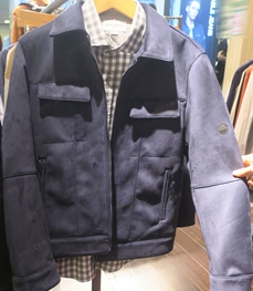 市场上装-皮衣-（实拍）时尚商务皮衣