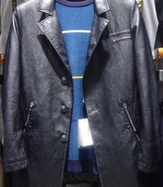 市场上装-皮衣-（实拍）时尚商务皮衣