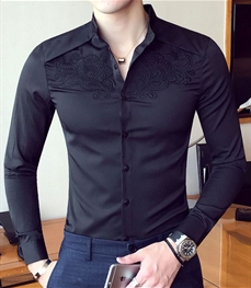 市场上装-衬衫-时尚男装衬衫