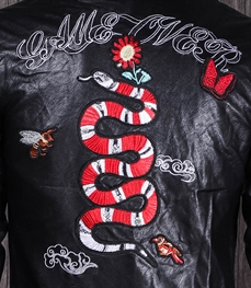 市场上装-皮衣-时尚男装皮衣