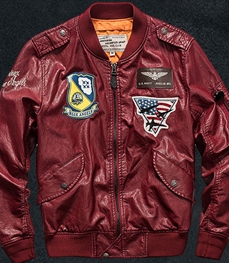 市场上装-皮衣-时尚男装皮衣