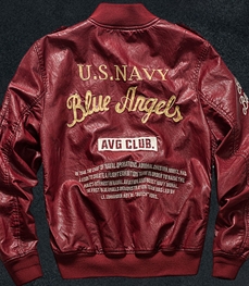 市场上装-皮衣-时尚男装皮衣