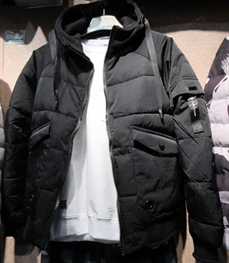 市场上装-棉衣/羽绒服-（实拍）时尚男装棉服