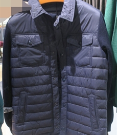 市场上装-棉衣/羽绒服-（实拍）时尚商务棉服