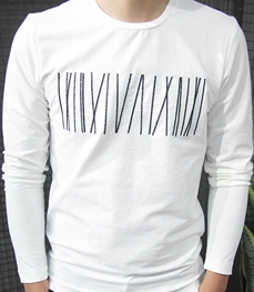 市场上装-T恤-时尚男装t恤