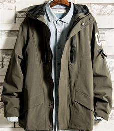 市场上装-中长外套-时尚男装中长外套